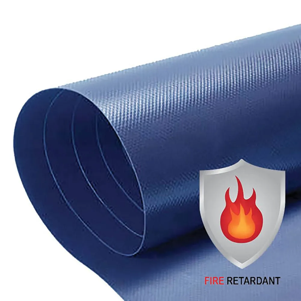 18 oz Heavy Duty Fire Retardant Vinyl Coated Polyester Roll by AtlasShield®