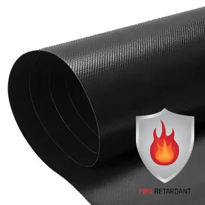 18 oz Heavy Duty Fire Retardant Vinyl Coated Polyester Roll by AtlasShield®