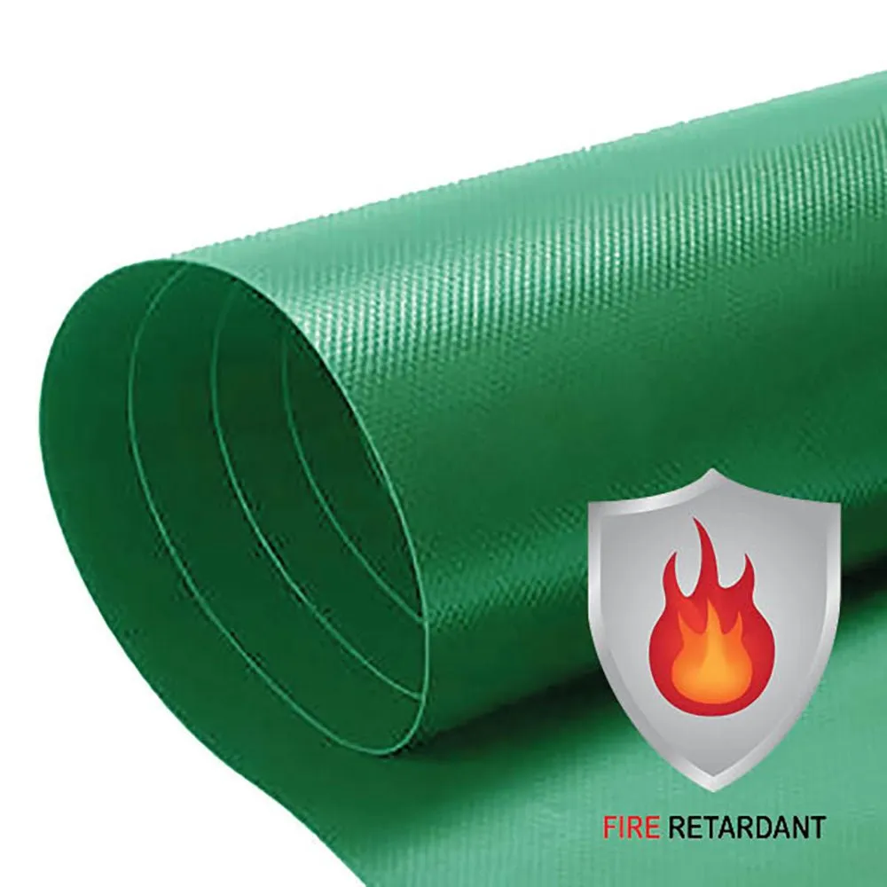18 oz Heavy Duty Fire Retardant Vinyl Coated Polyester Roll by AtlasShield®