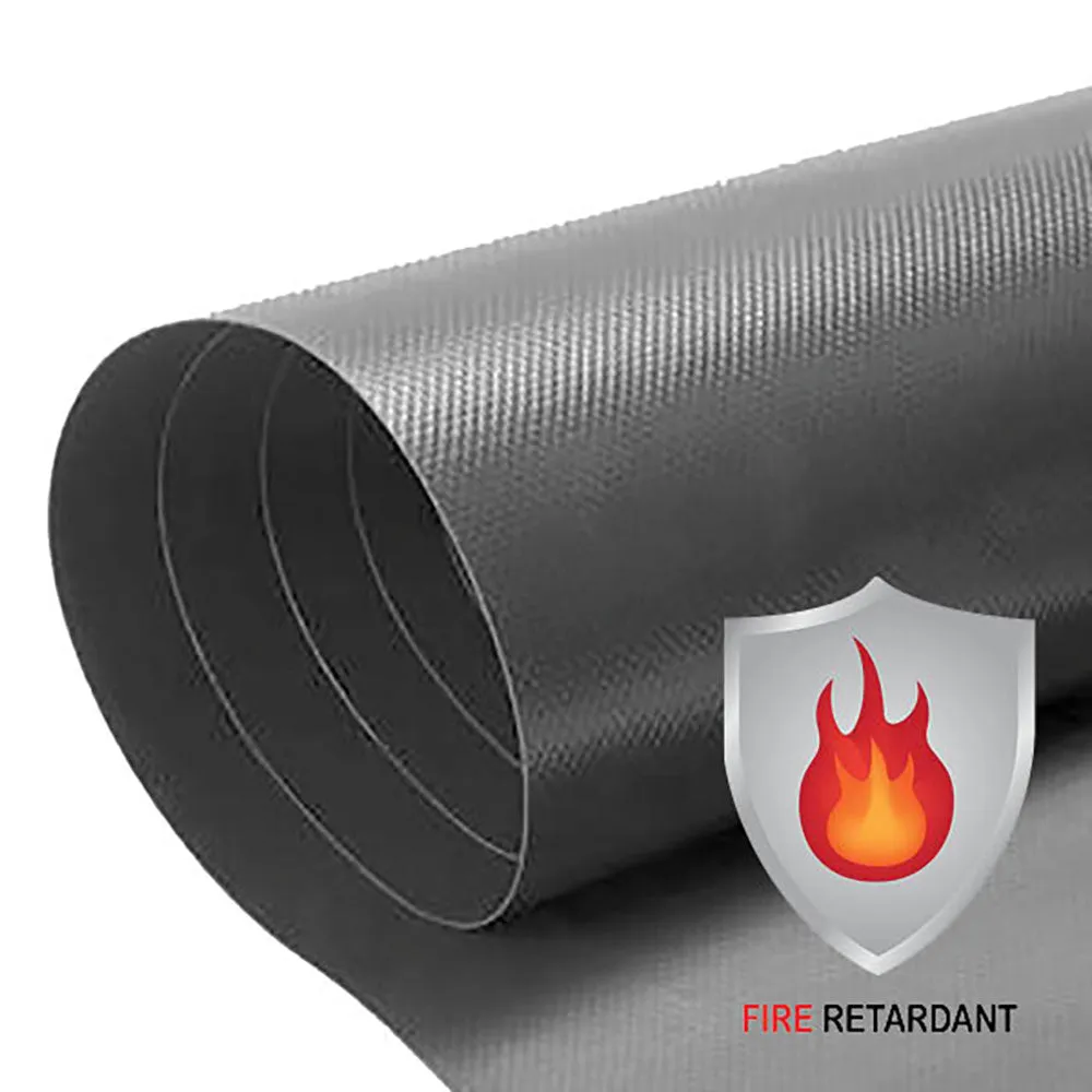 18 oz Heavy Duty Fire Retardant Vinyl Coated Polyester Roll by AtlasShield®