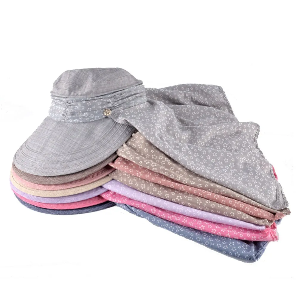 Anti UV Foldabe Scarf Hat