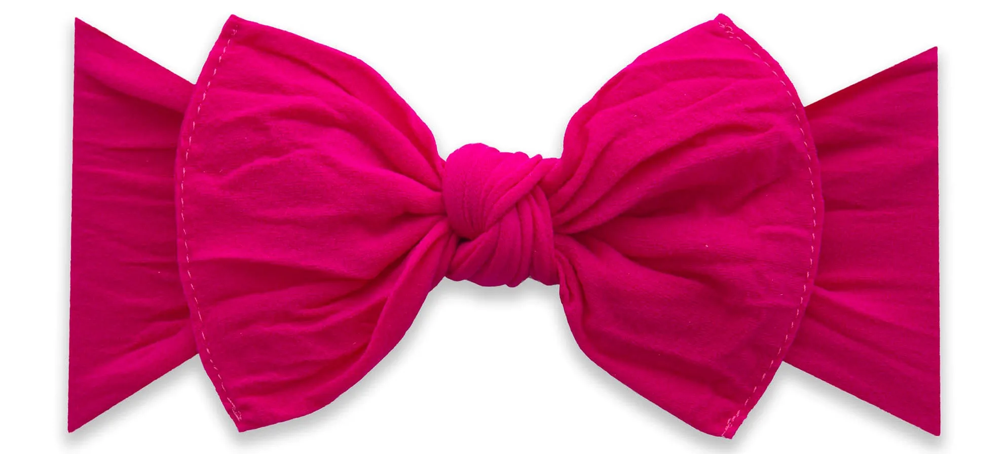 Baby Bling Classic Knot Headband-Fuchsia
