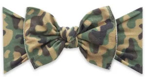 Baby Bling G.I. Bow Printed Knot Headband