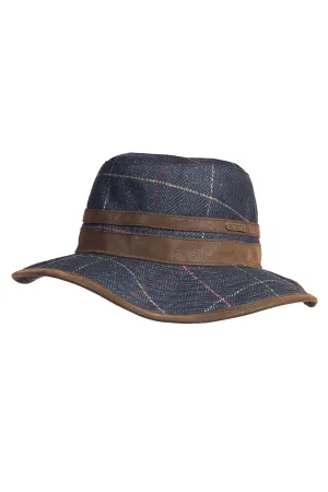 Baleno Women's Caitlin Tweed Printed Hat Navy