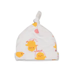 Bamboo Knot Hat (Little Chick Print)