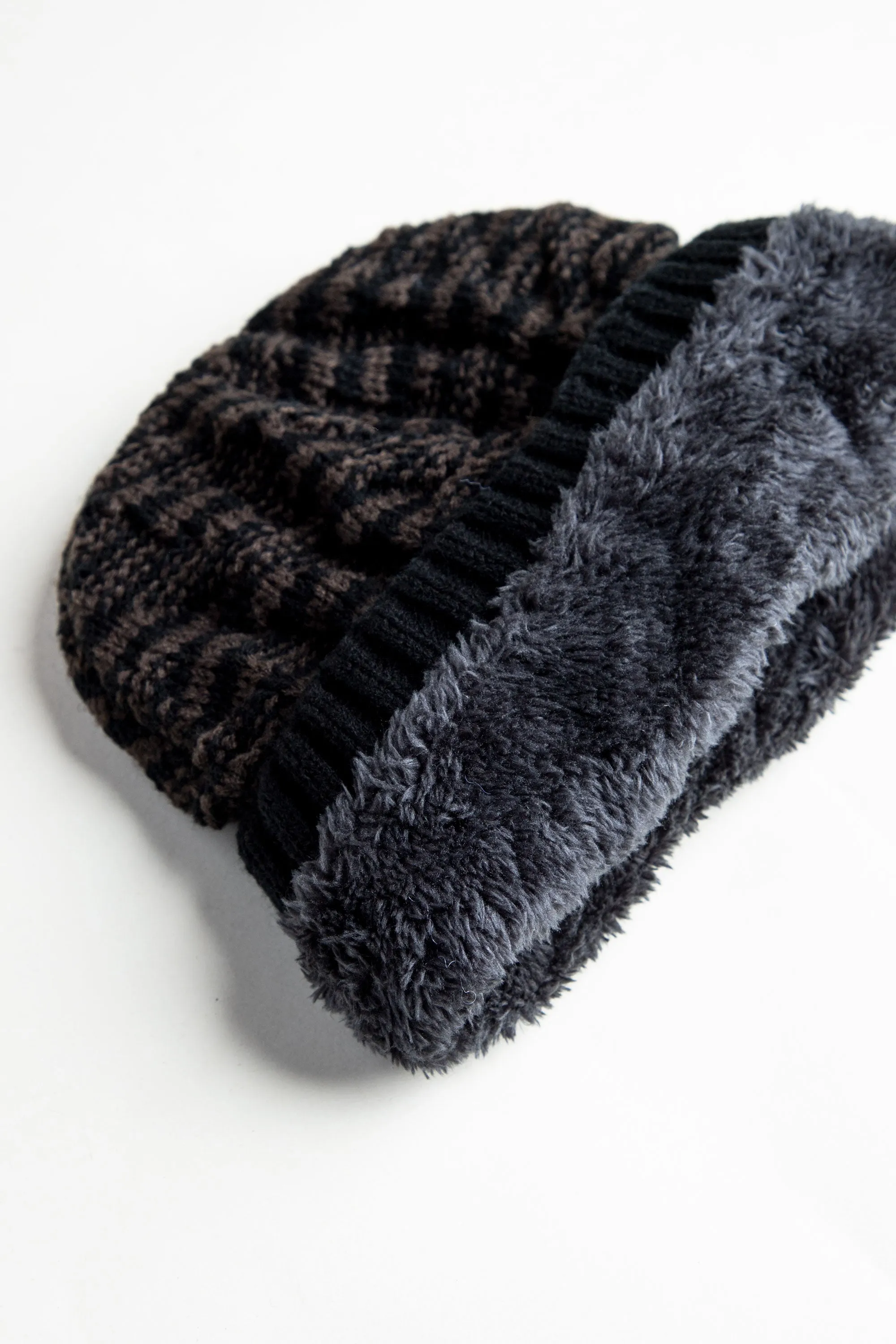 Basic Navy Woolen Cap