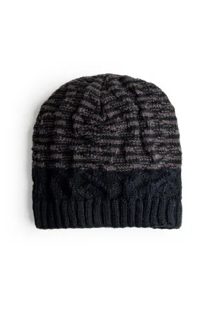 Basic Navy Woolen Cap