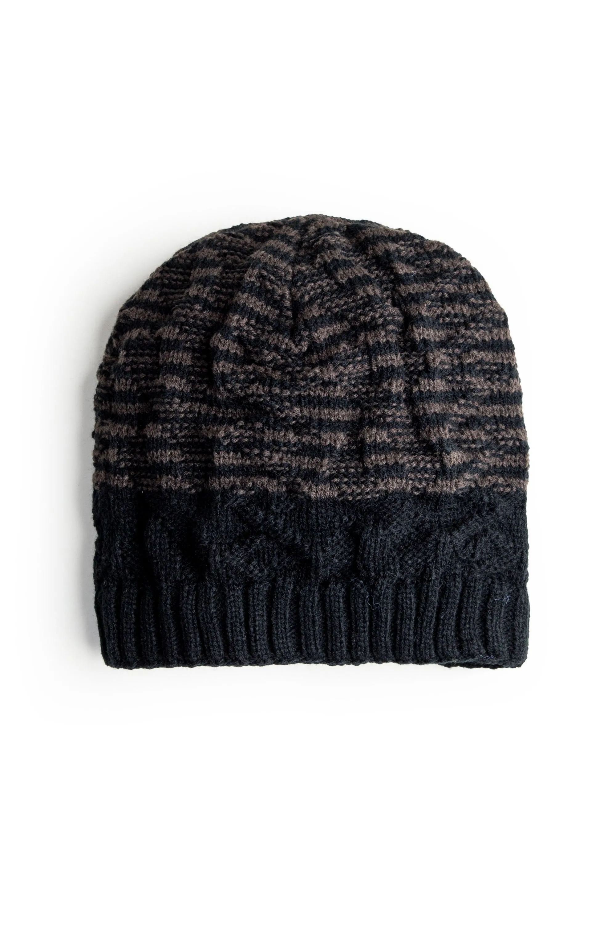 Basic Navy Woolen Cap