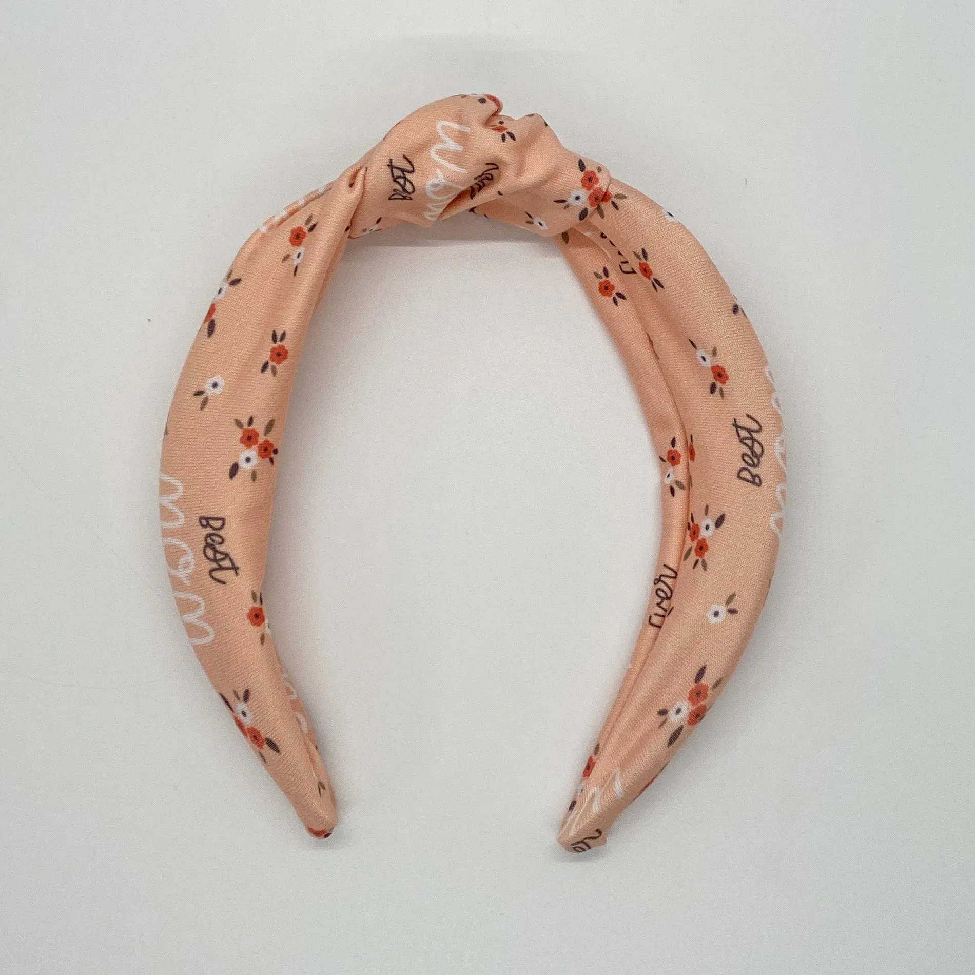Best Mom Ever Top Knot Headband