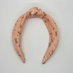 Best Mom Ever Top Knot Headband