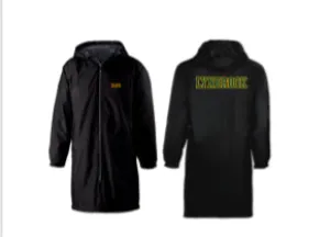 BLACK Holloway  Unisex Jacket w/ name embroidered on chest & logo on back