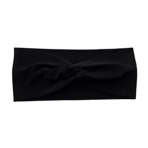 Black Ice Faux Knot Headband