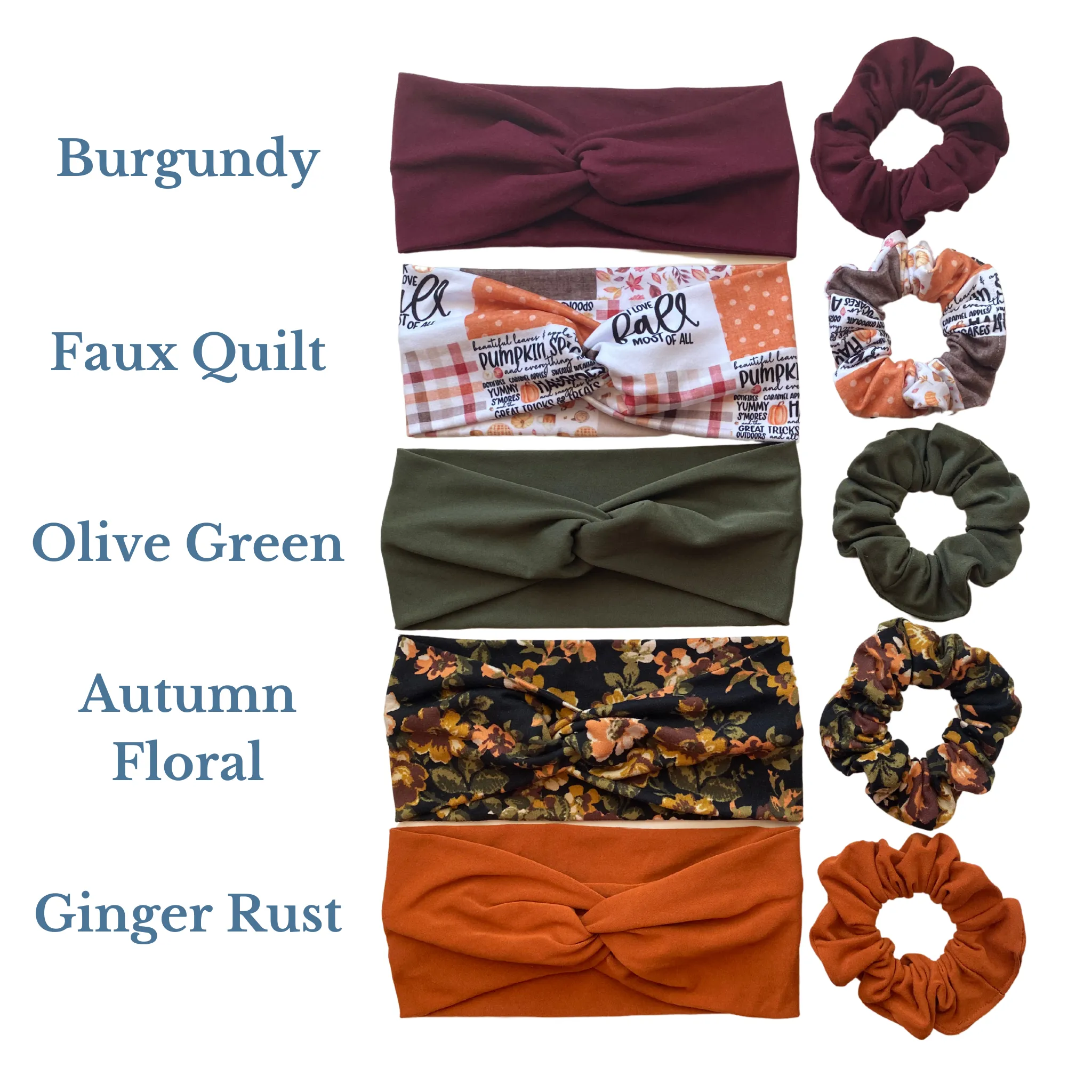 Burgundy Matte Scrunchie