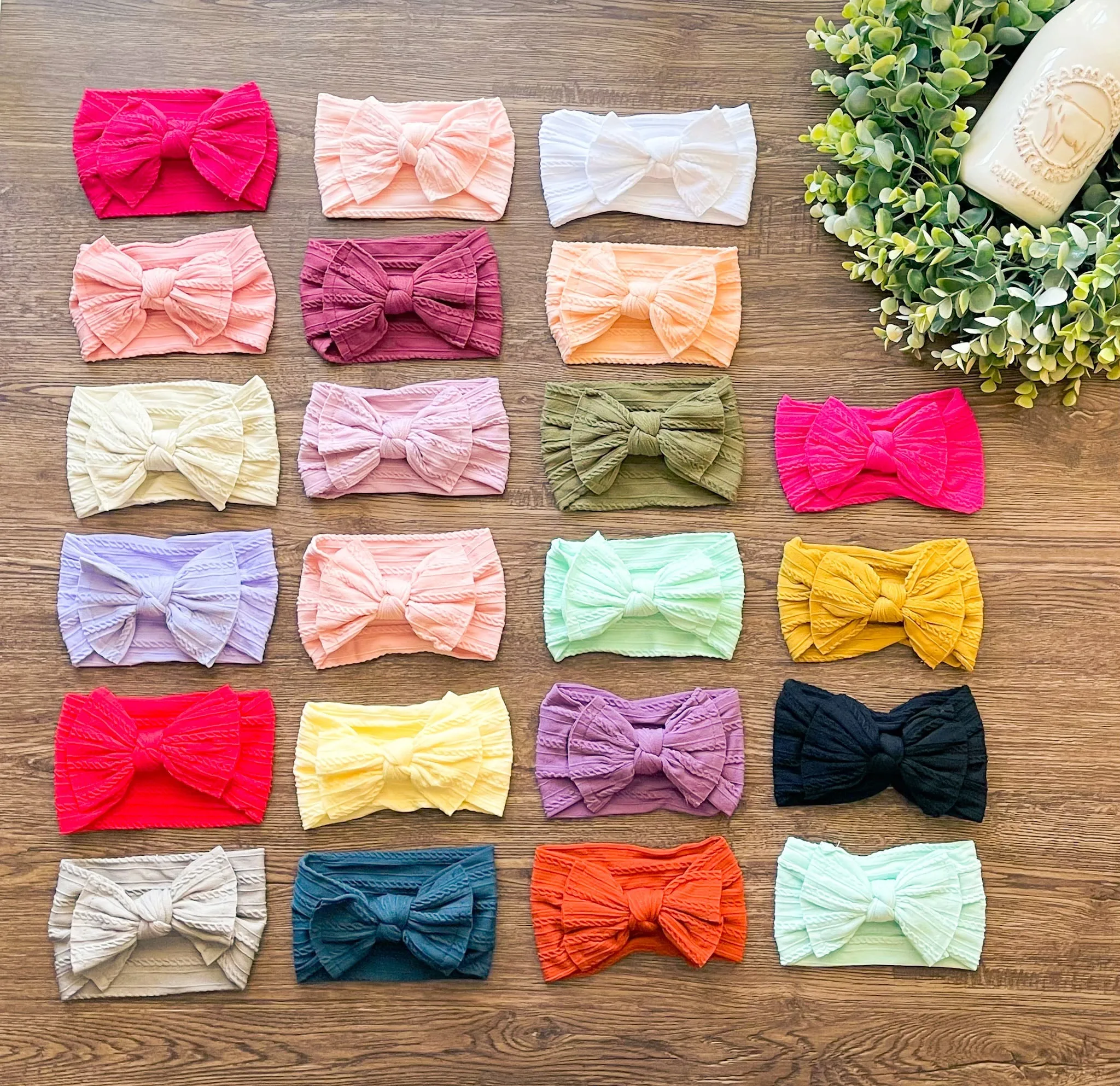 Cable Knit Headbands