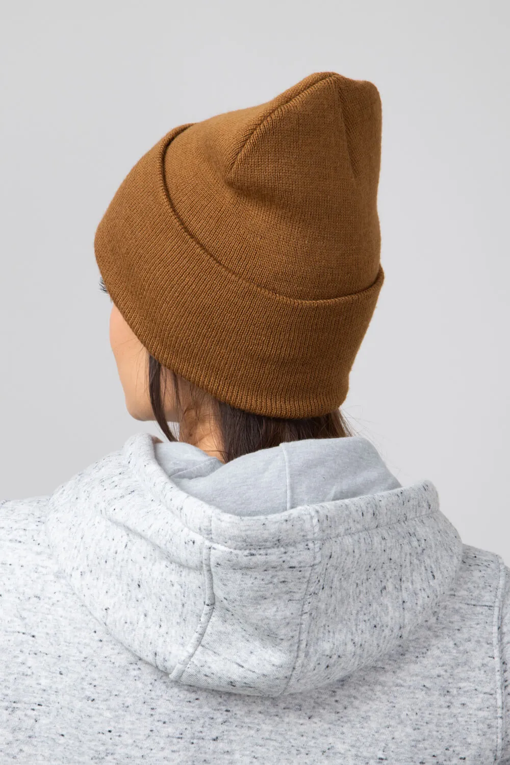 Carhartt Knit Satin Lined Beanies for Women in Brown | 106425-BRN