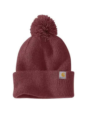 Carhartt Women's Knit Pom-Pom Cuffed Beanie