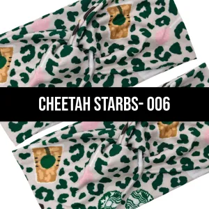 Cheetah Starbs Headband