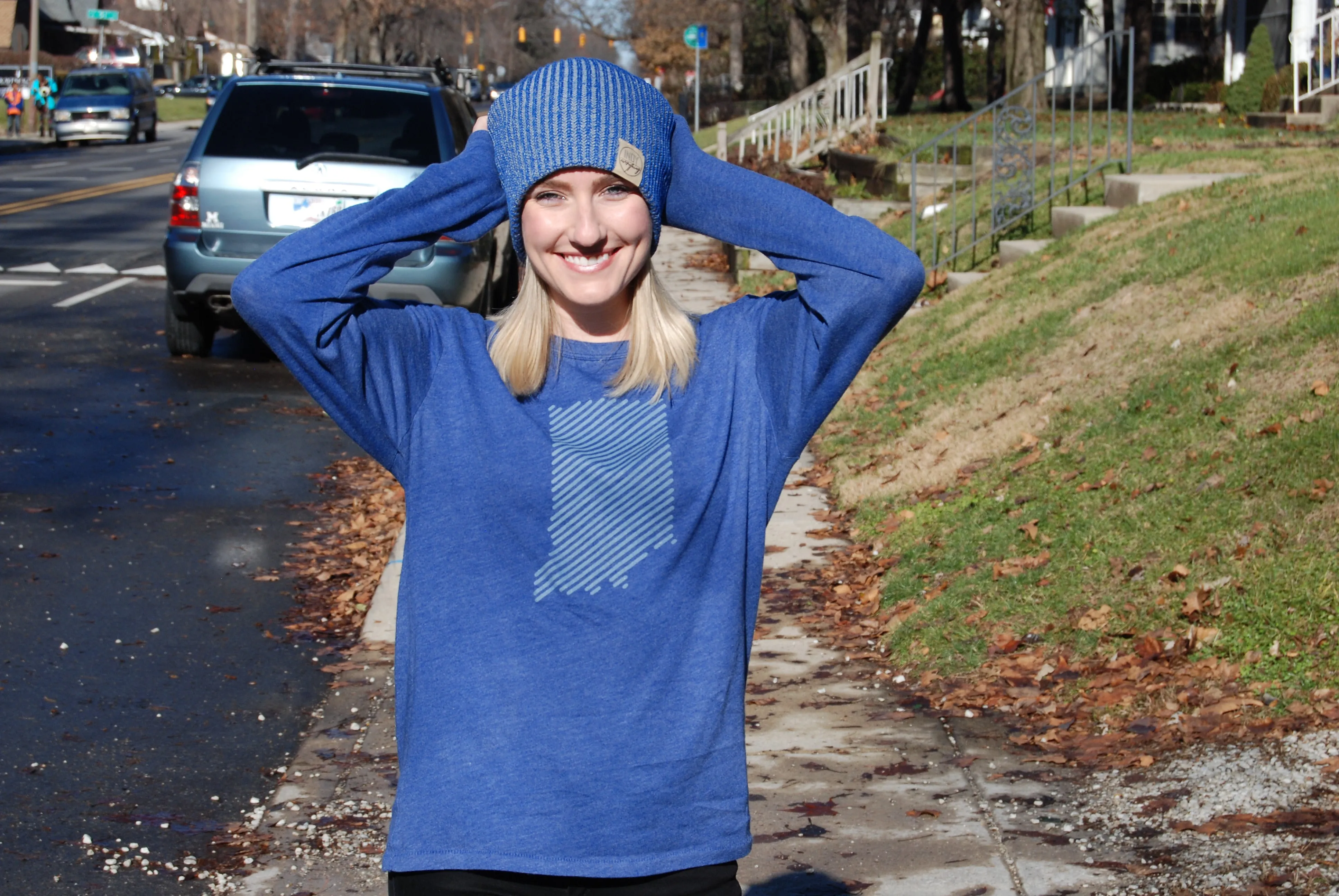 City Beanie - Blue