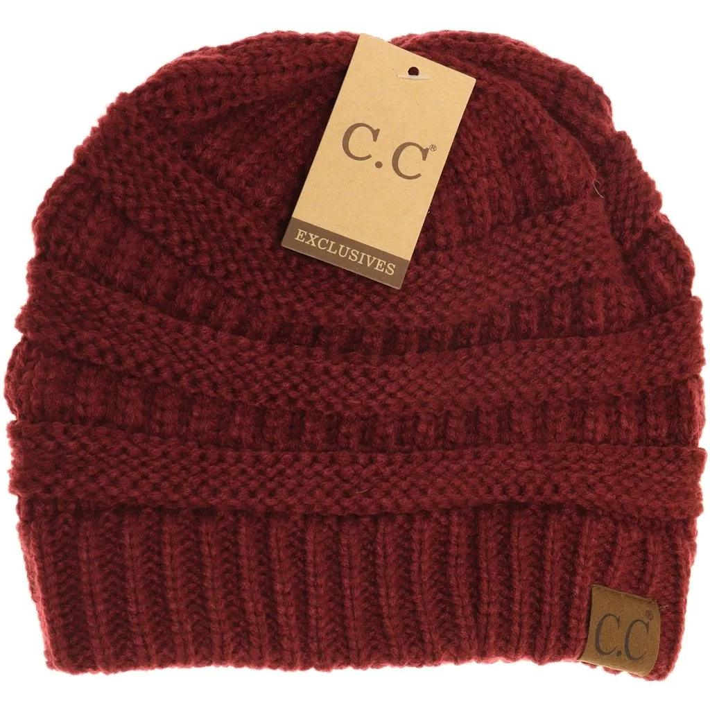 Classic CC Beanies-Multiple Colors Available