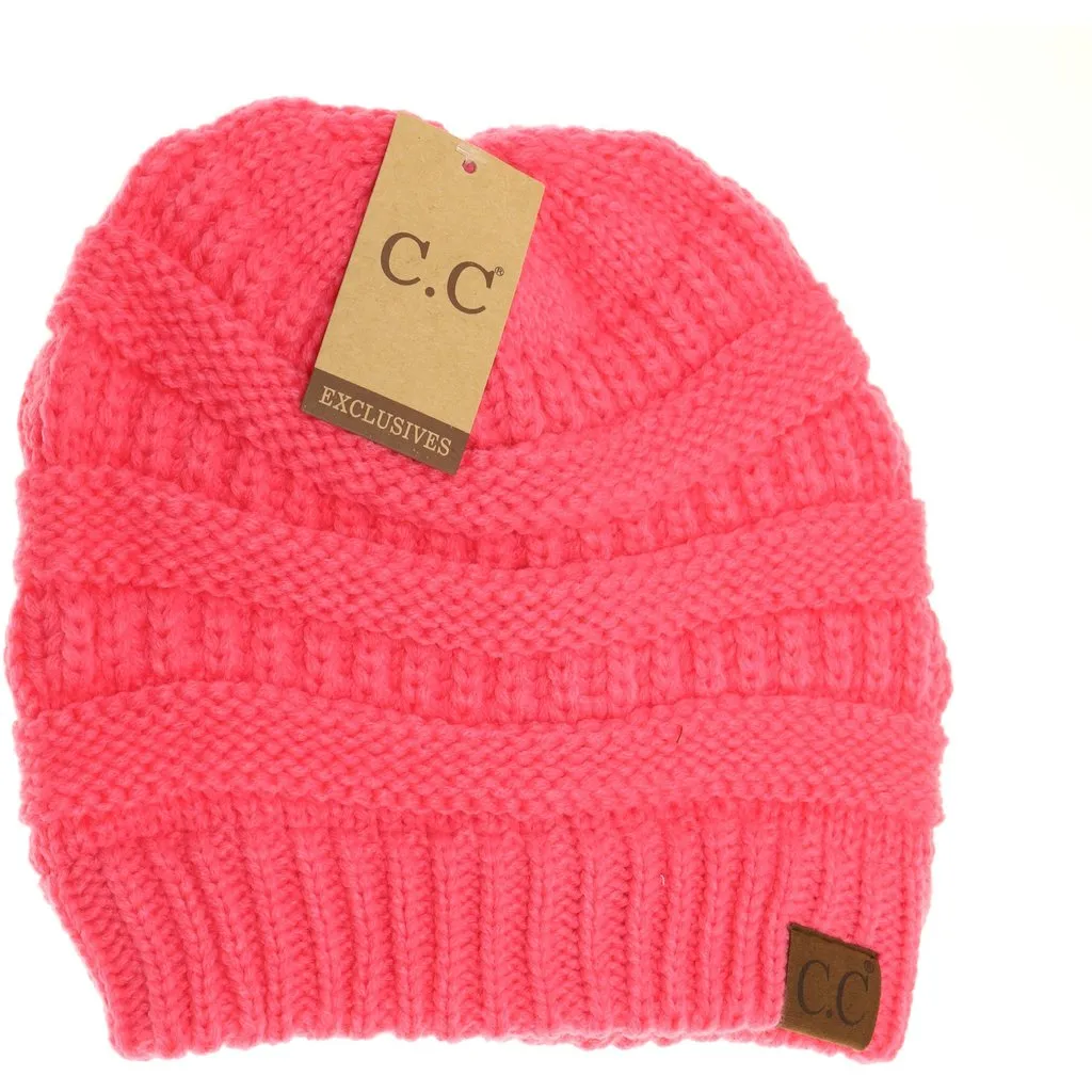 Classic CC Beanies-Multiple Colors Available