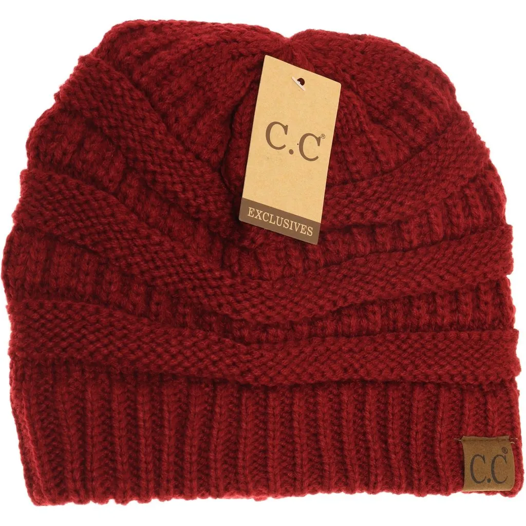 Classic CC Beanies-Multiple Colors Available
