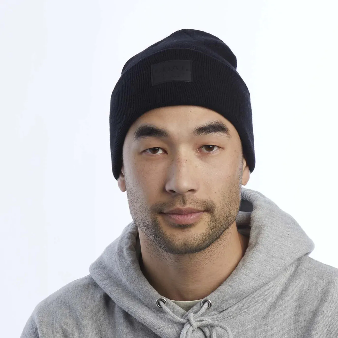 Coal The Uniform Cashmere Knit Cuff Beanie - Black