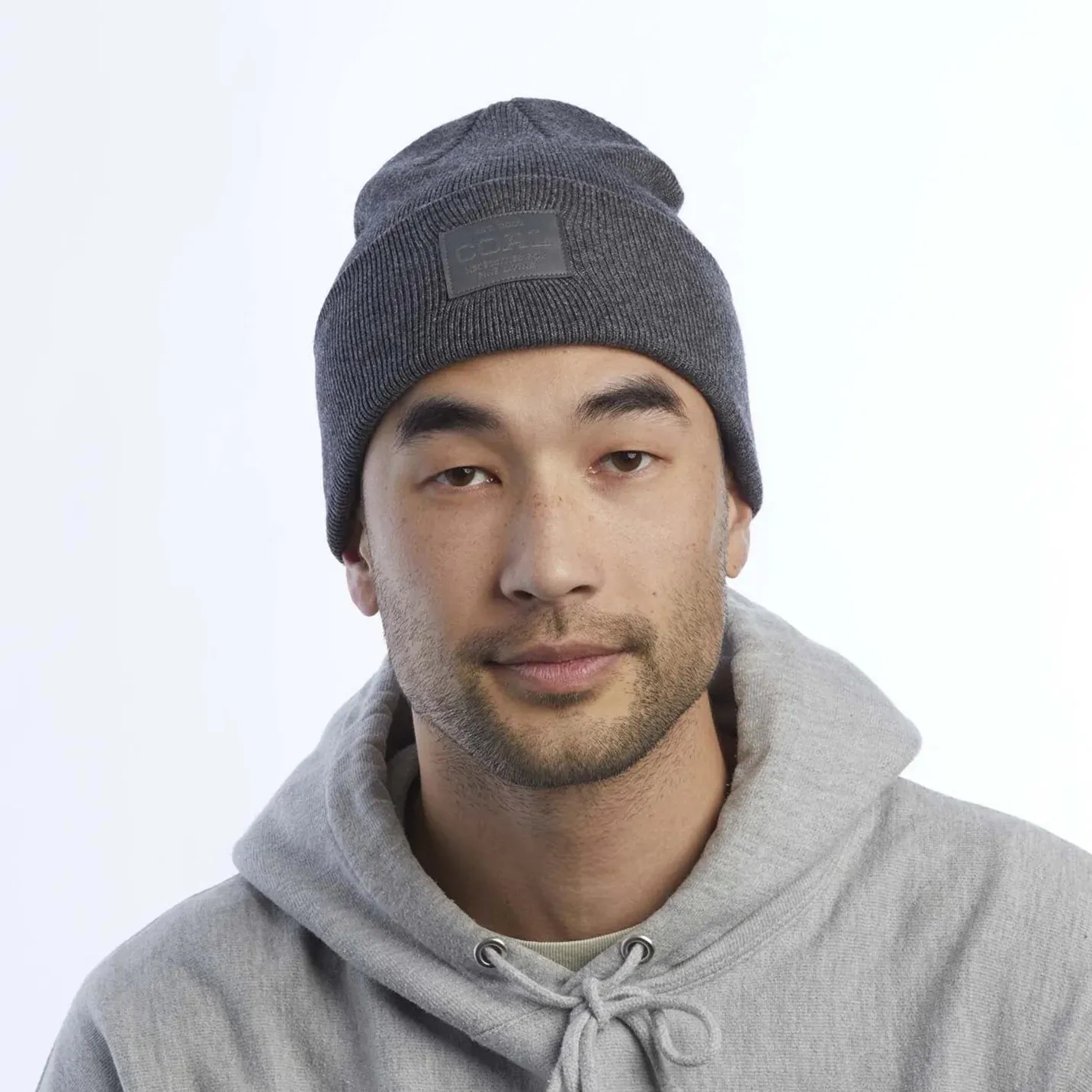 Coal The Uniform Cashmere Knit Cuff Beanie - Charcoal