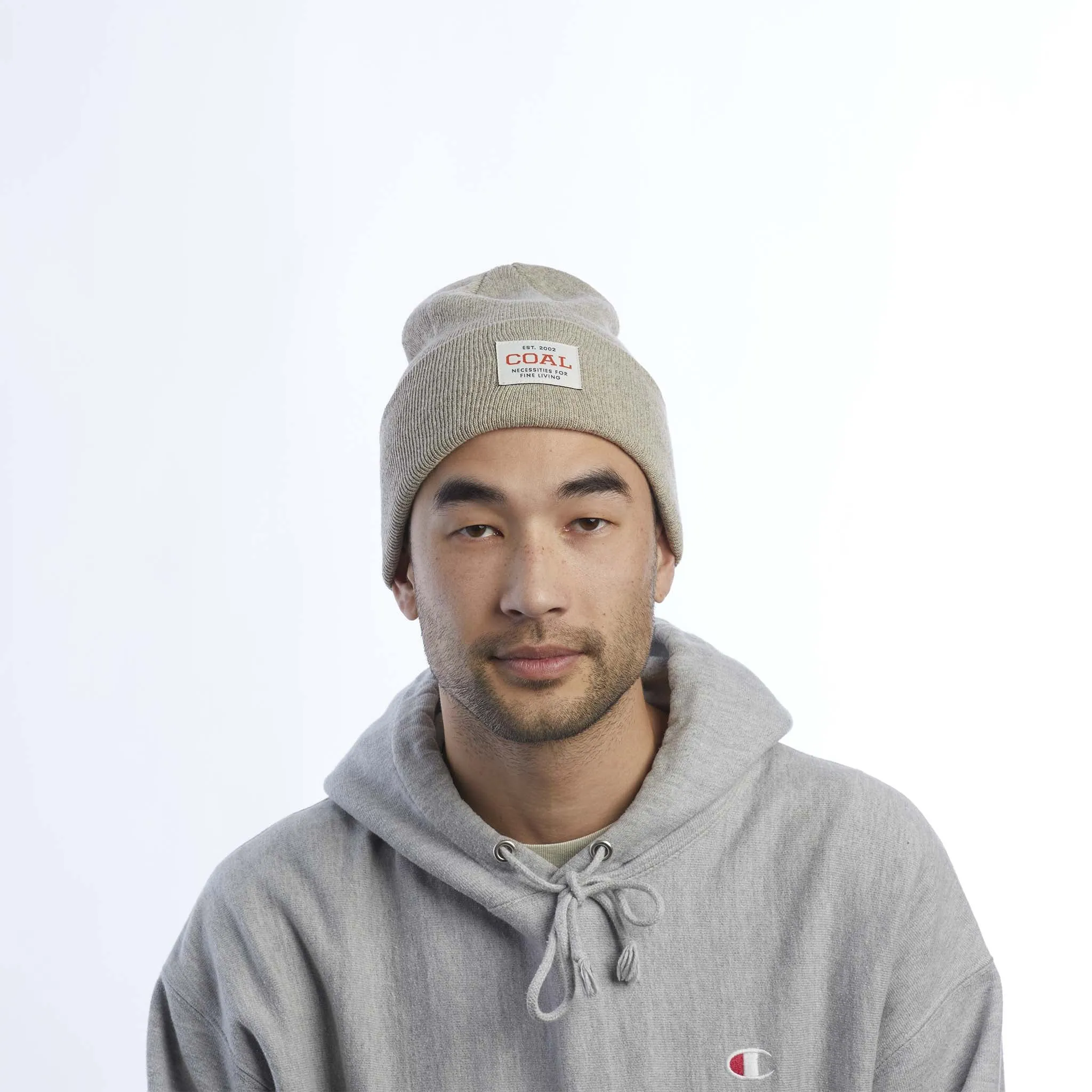 Coal The Uniform Wool Knit Cuff Beanie - Natural