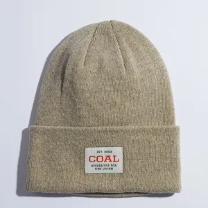 Coal The Uniform Wool Knit Cuff Beanie - Natural