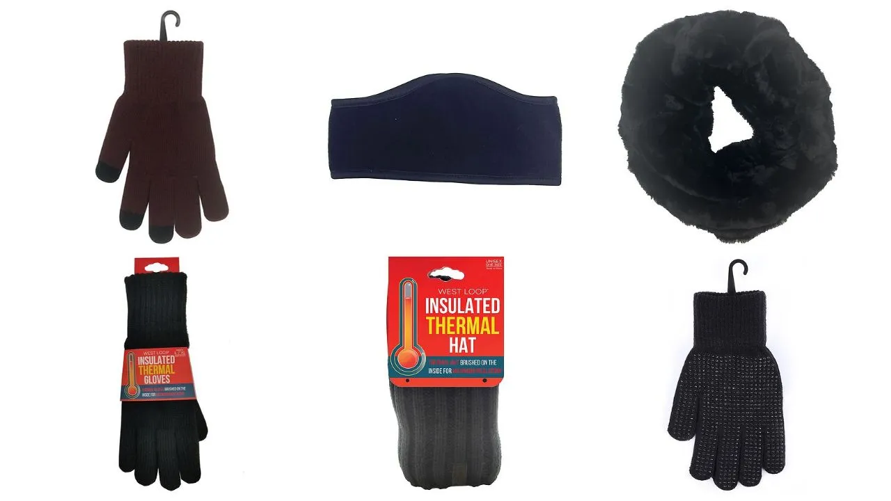 🧊Complete Your Winter Look: West Loop Accessories Manifested Lot #4892 - (100 units)