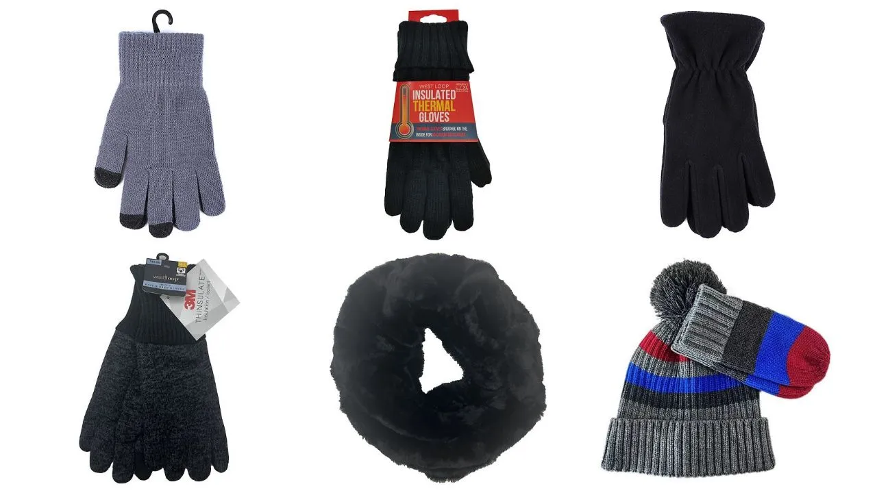 🧊Complete Your Winter Look: West Loop Accessories Manifested Lot #4892 - (100 units)