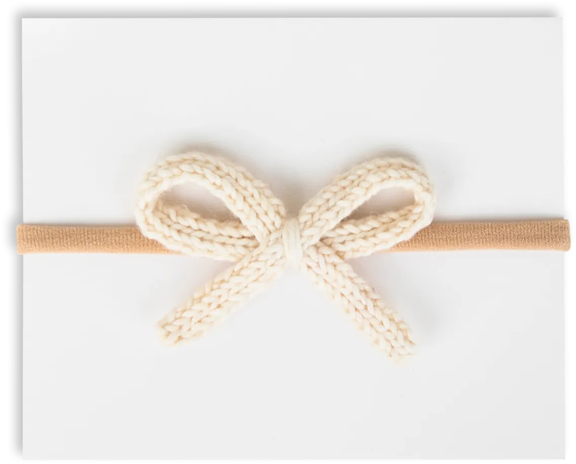 Crochet mini headbands by Adora
