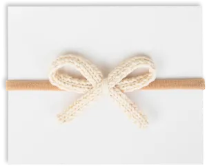 Crochet mini headbands by Adora
