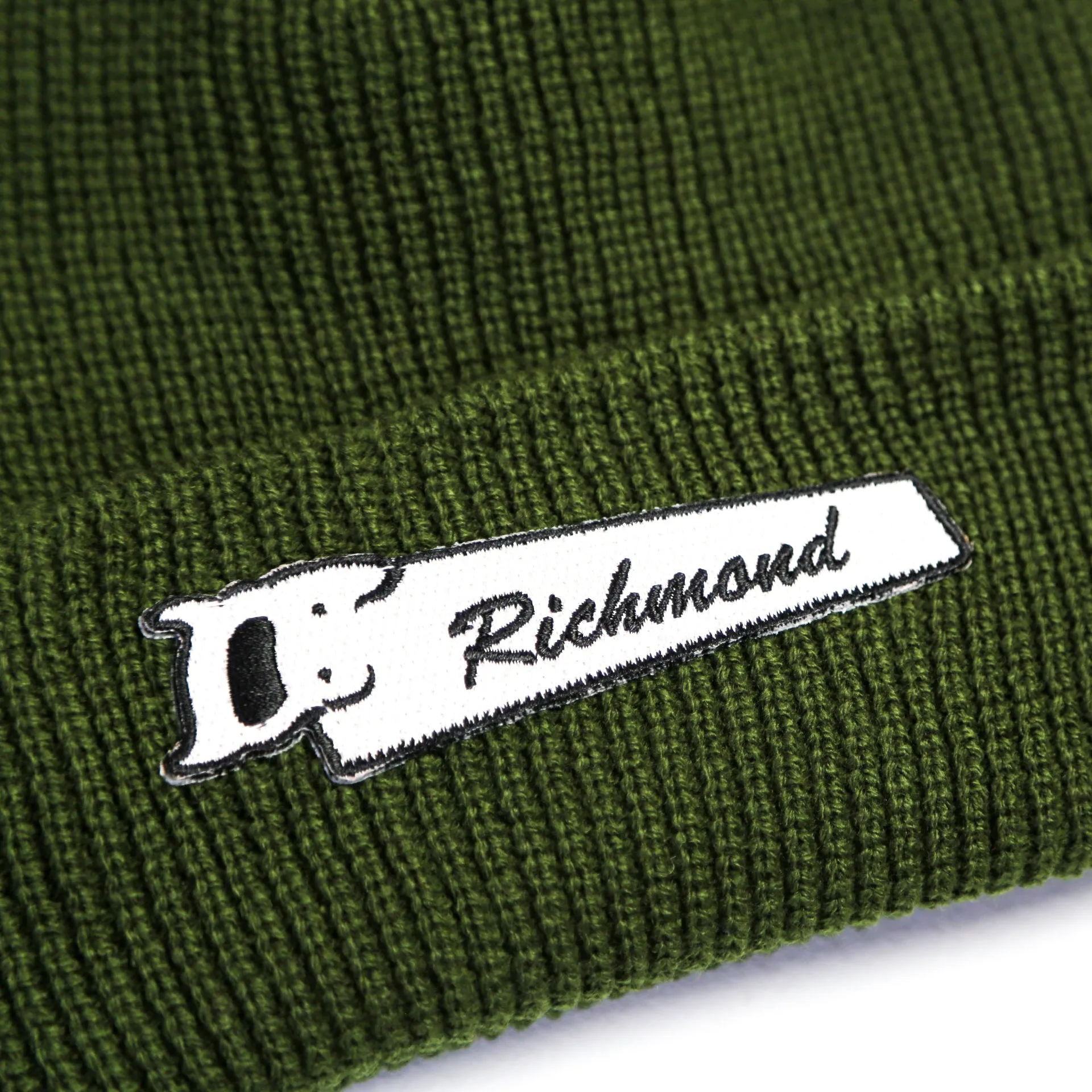 Cut Once Beanie - Forest Green