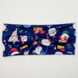 Gnome for the Holidays Twist Headband (SKINNY only)