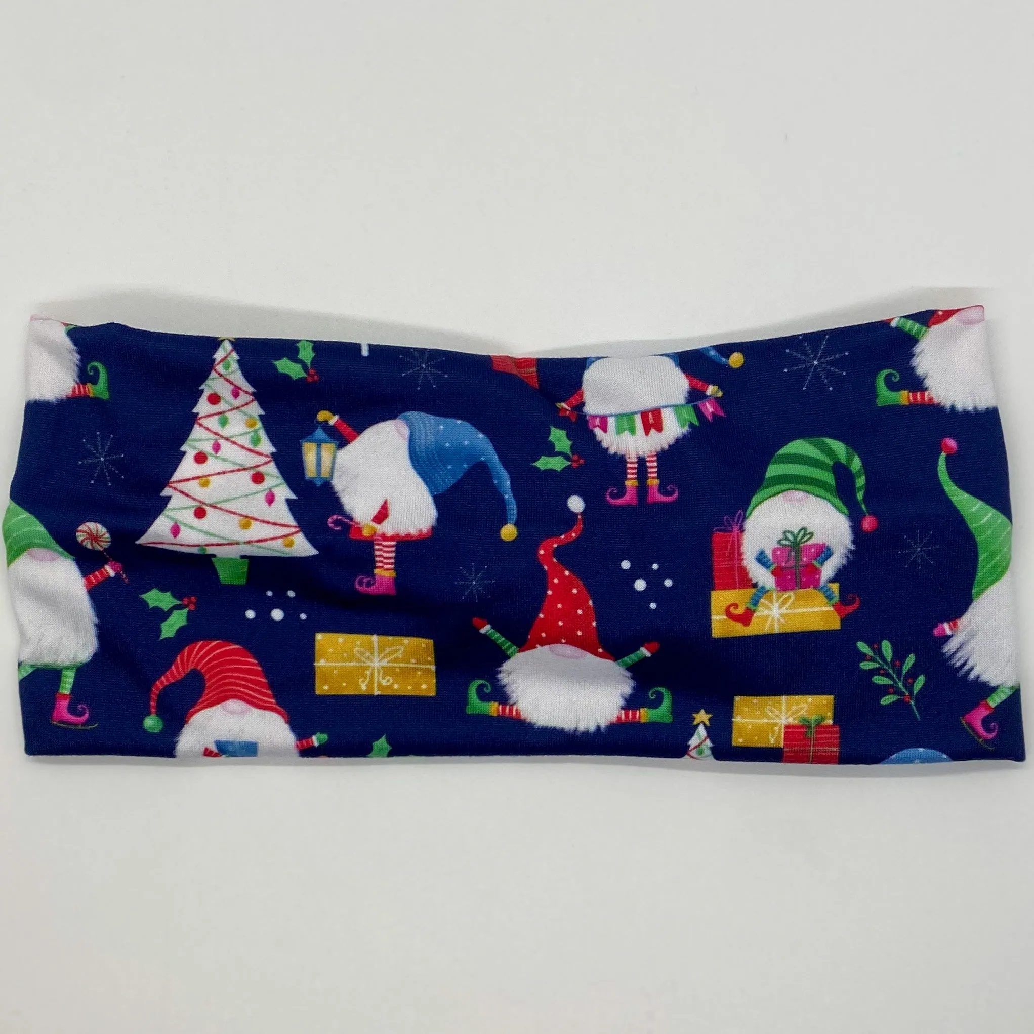 Gnome for the Holidays Twist Headband (SKINNY only)