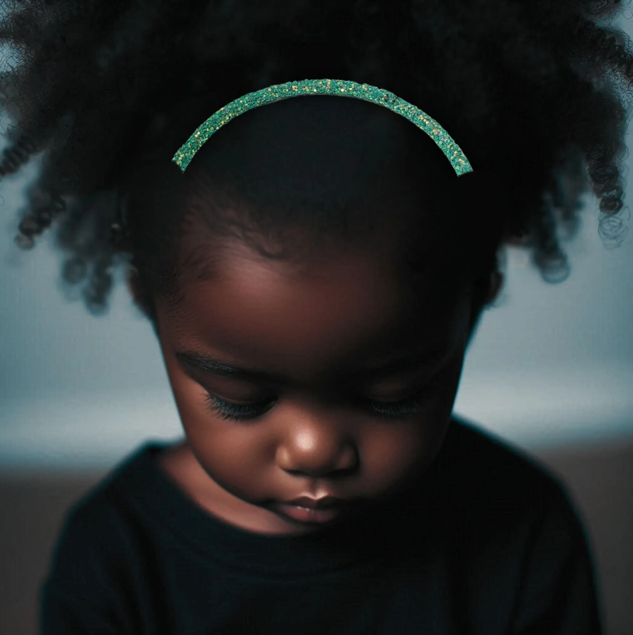 Green | Glitter Headband
