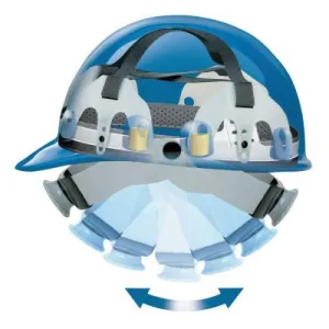 Honeywell E2 Hard Hats, SwingStrap, SuperEight, Black, E2SW11A000