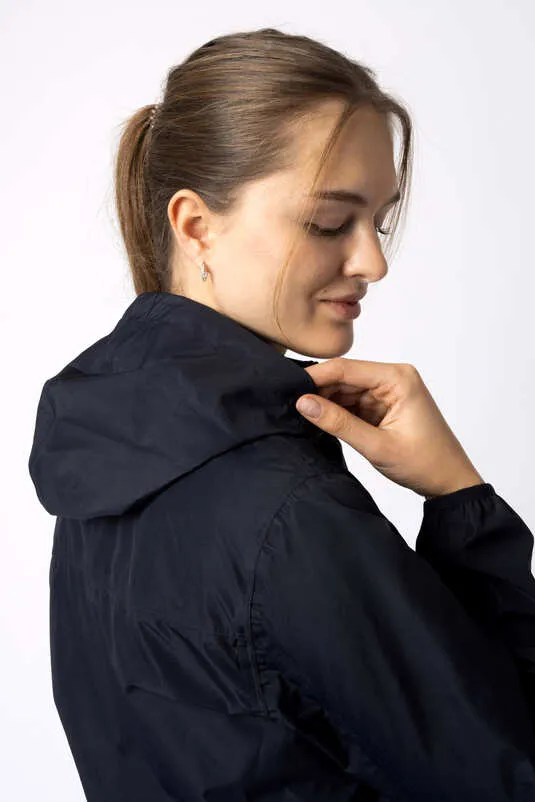 Horze Fiora Ladies Waterproof Jacket Navy