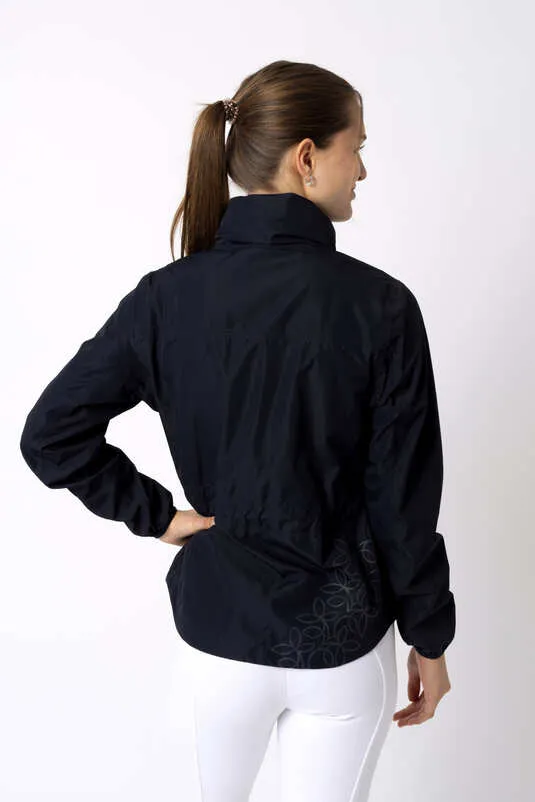 Horze Fiora Ladies Waterproof Jacket Navy