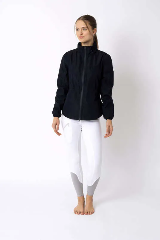 Horze Fiora Ladies Waterproof Jacket Navy