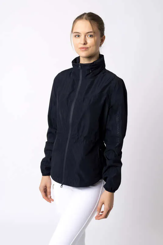 Horze Fiora Ladies Waterproof Jacket Navy