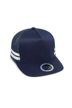 Inivi Striped Trucker Cap