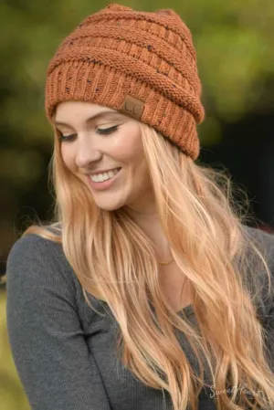 Just In The Knit Of Time - Melange Beanies