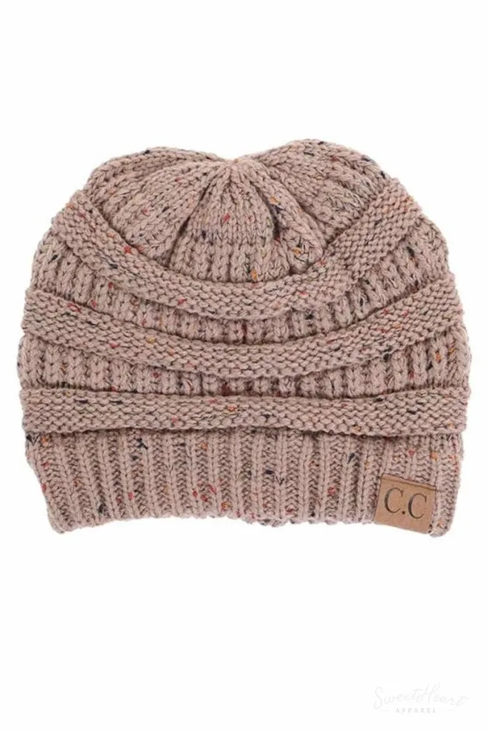 Just In The Knit Of Time - Melange Beanies