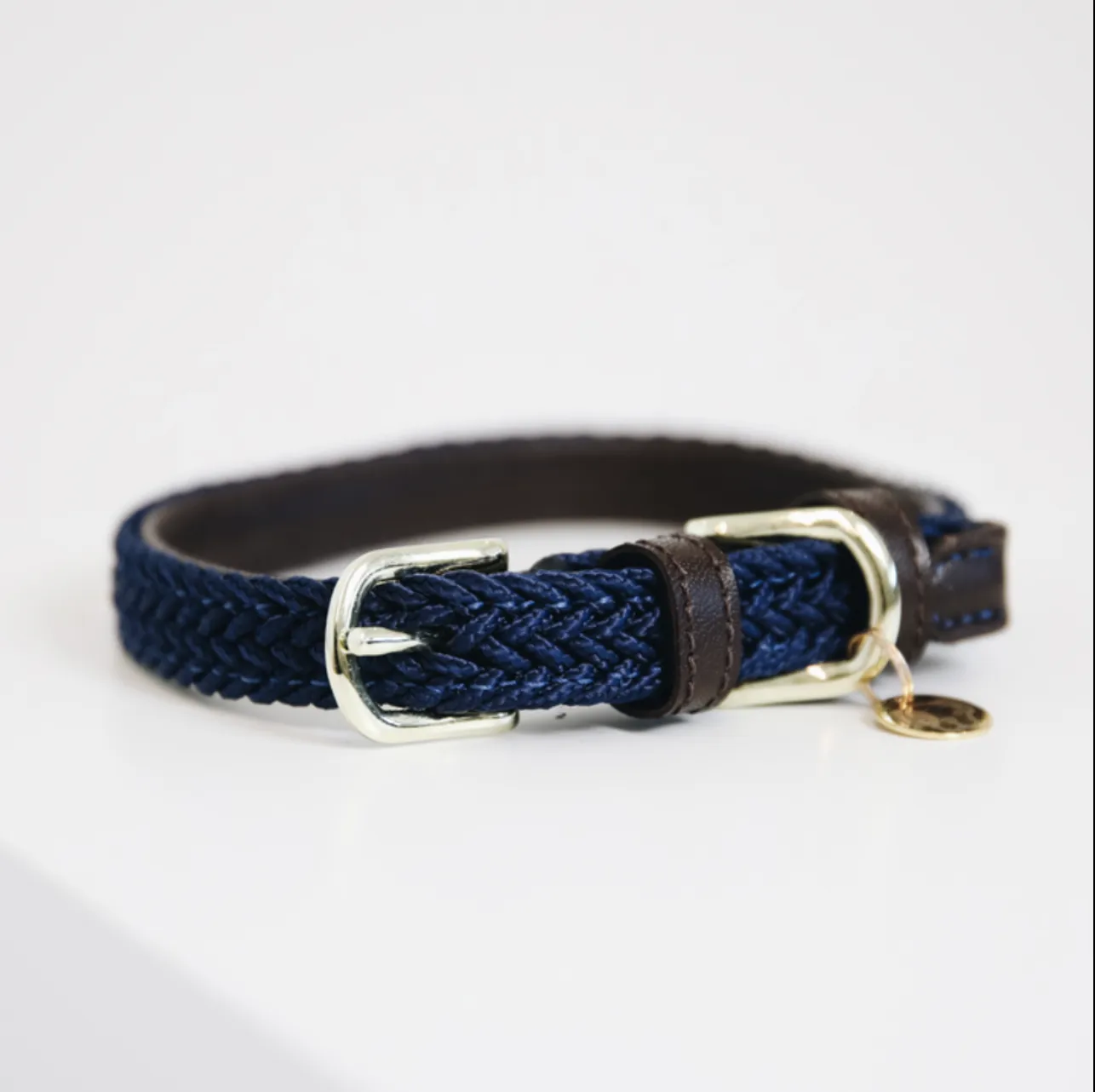 Kentucky Plaited Nylon dog collar