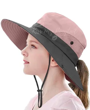 KIDS PINK Unisex Wide Brim Hat
