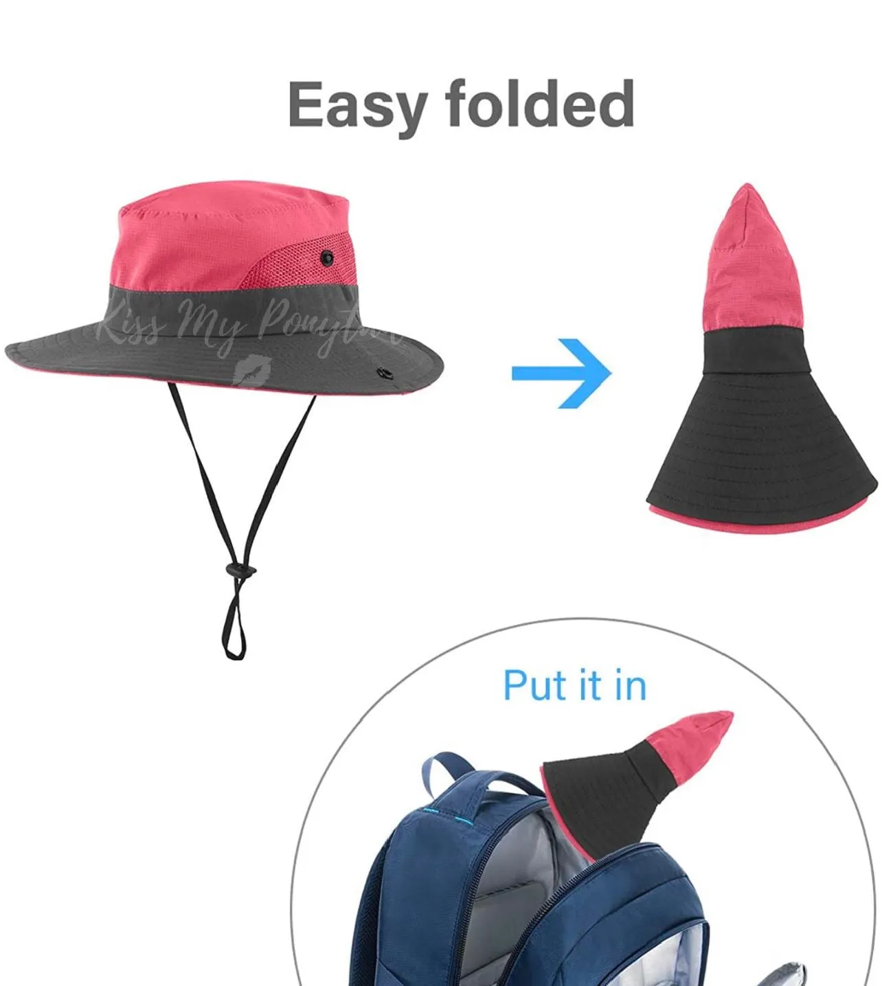 KIDS WATERMELON Unisex Wide Brim Hat
