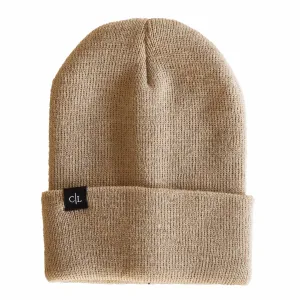 Knit Baby Beanie | Carmel