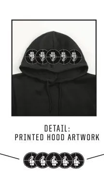 Lakai x Public Enemy Classic Hoodie Black